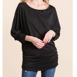 Black dress top