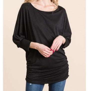 Black dress top